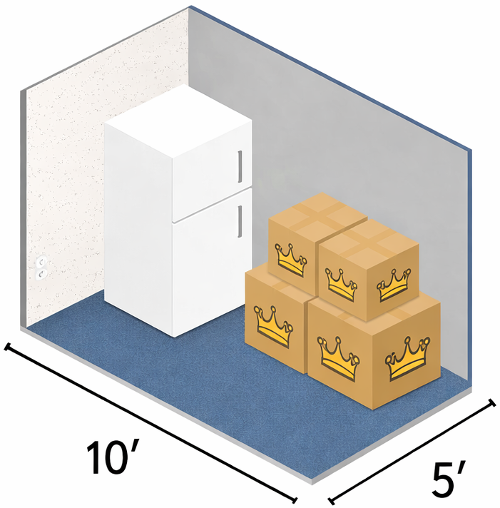 5x10 storage unit